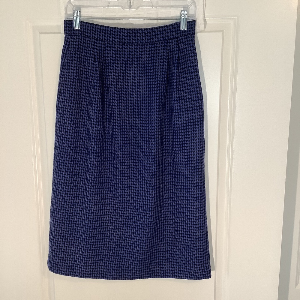 Joyce Ladies Skirt Royal Blue/ Black
